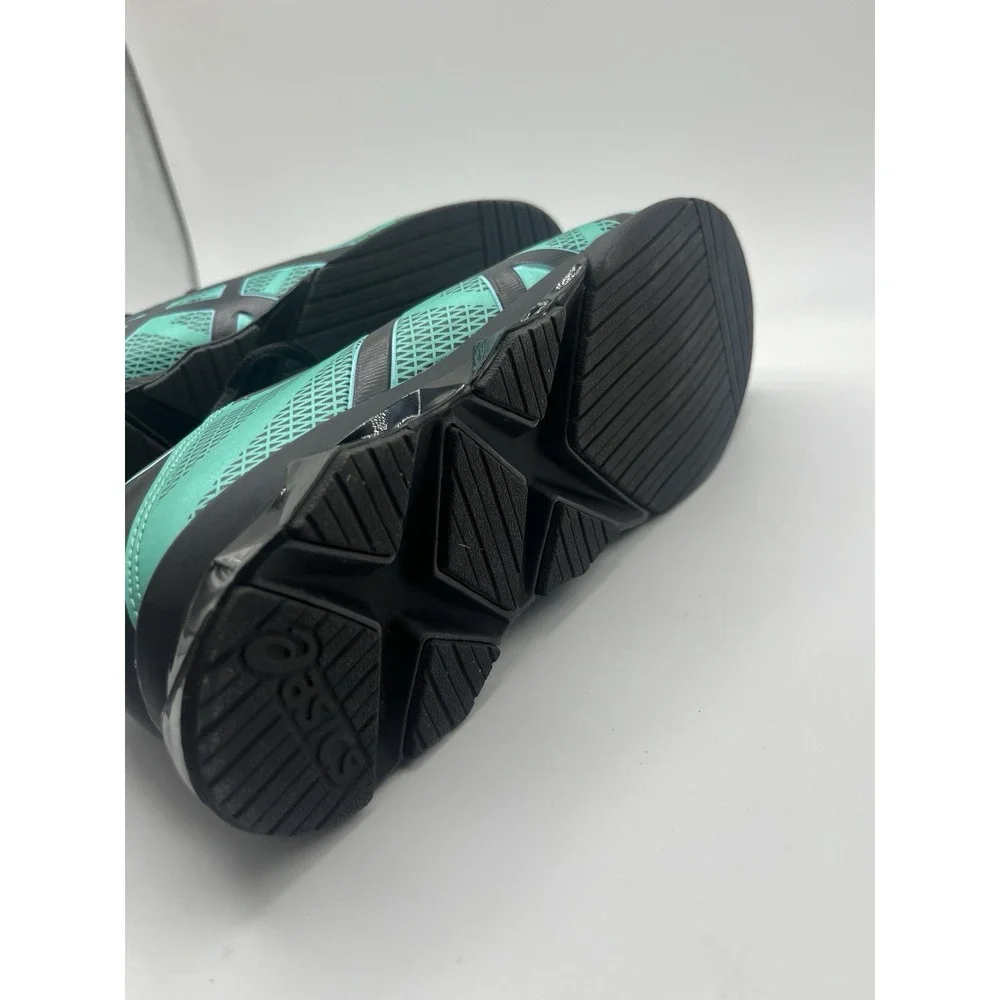 ASICS Lift Master Lite Weightlifting Shoes Teal Black Women's Size 8 S659Y